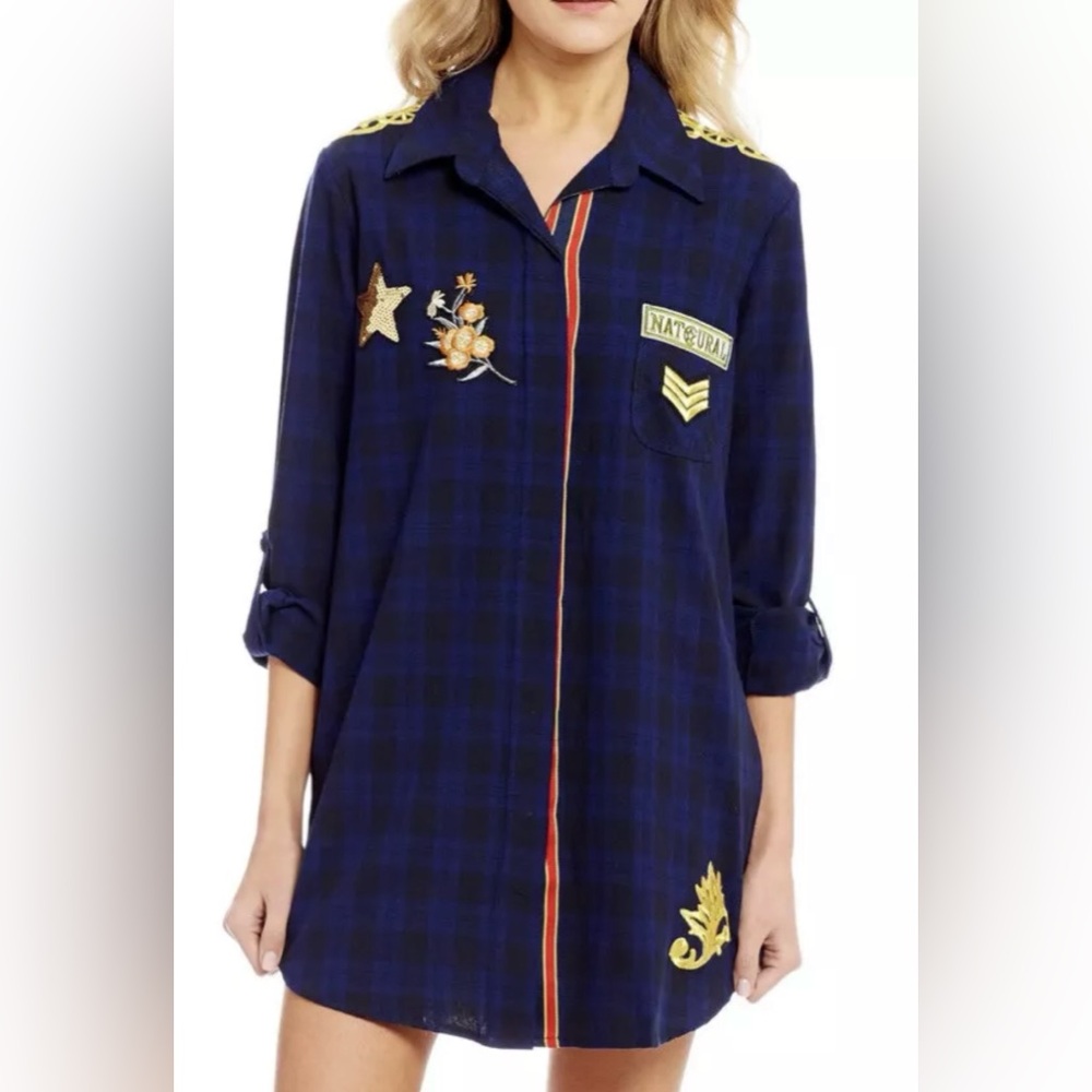 Sam Edelman Navel Flannel NWOT